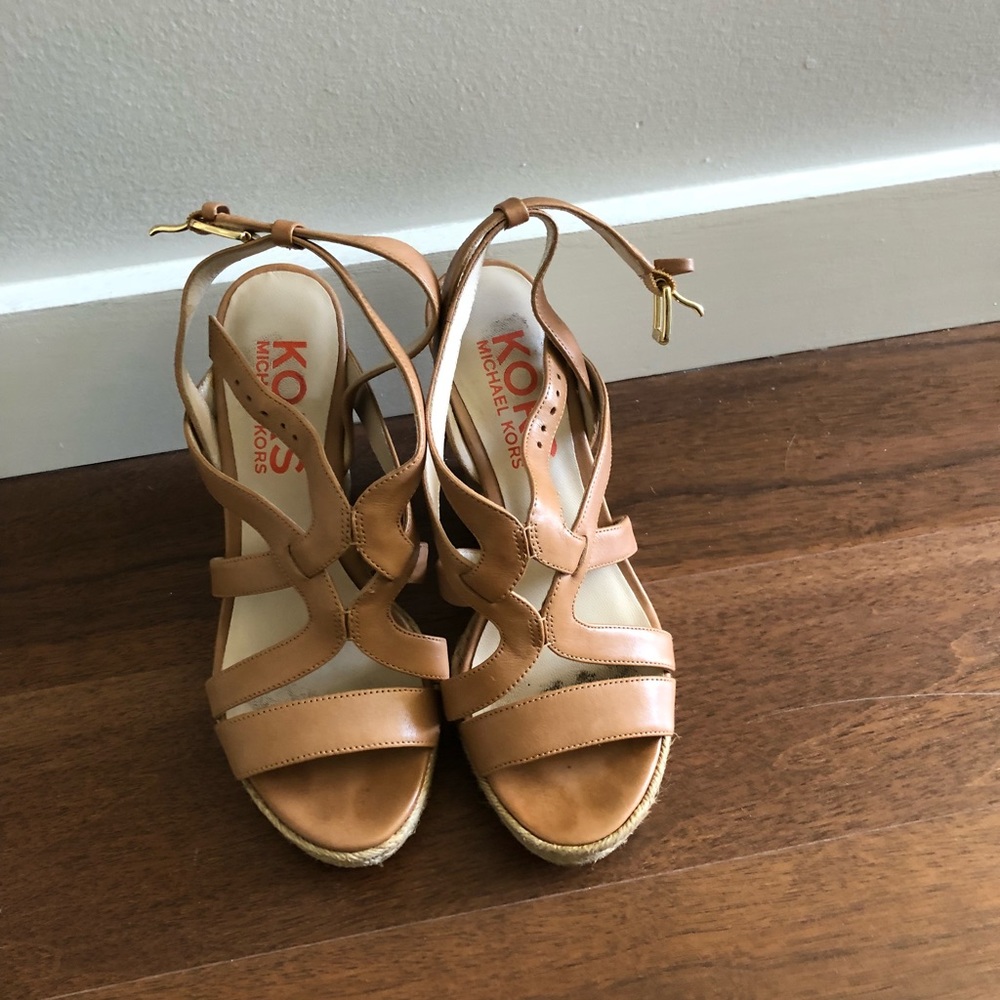 Kors Michael Kors Platform Espadrilles - Size 7